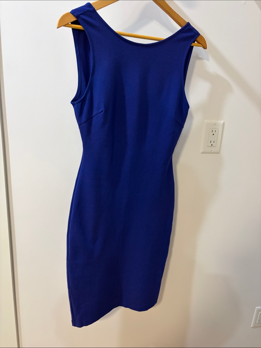 Lulu's Cobalt Blue Sleeveless Sheath Dress